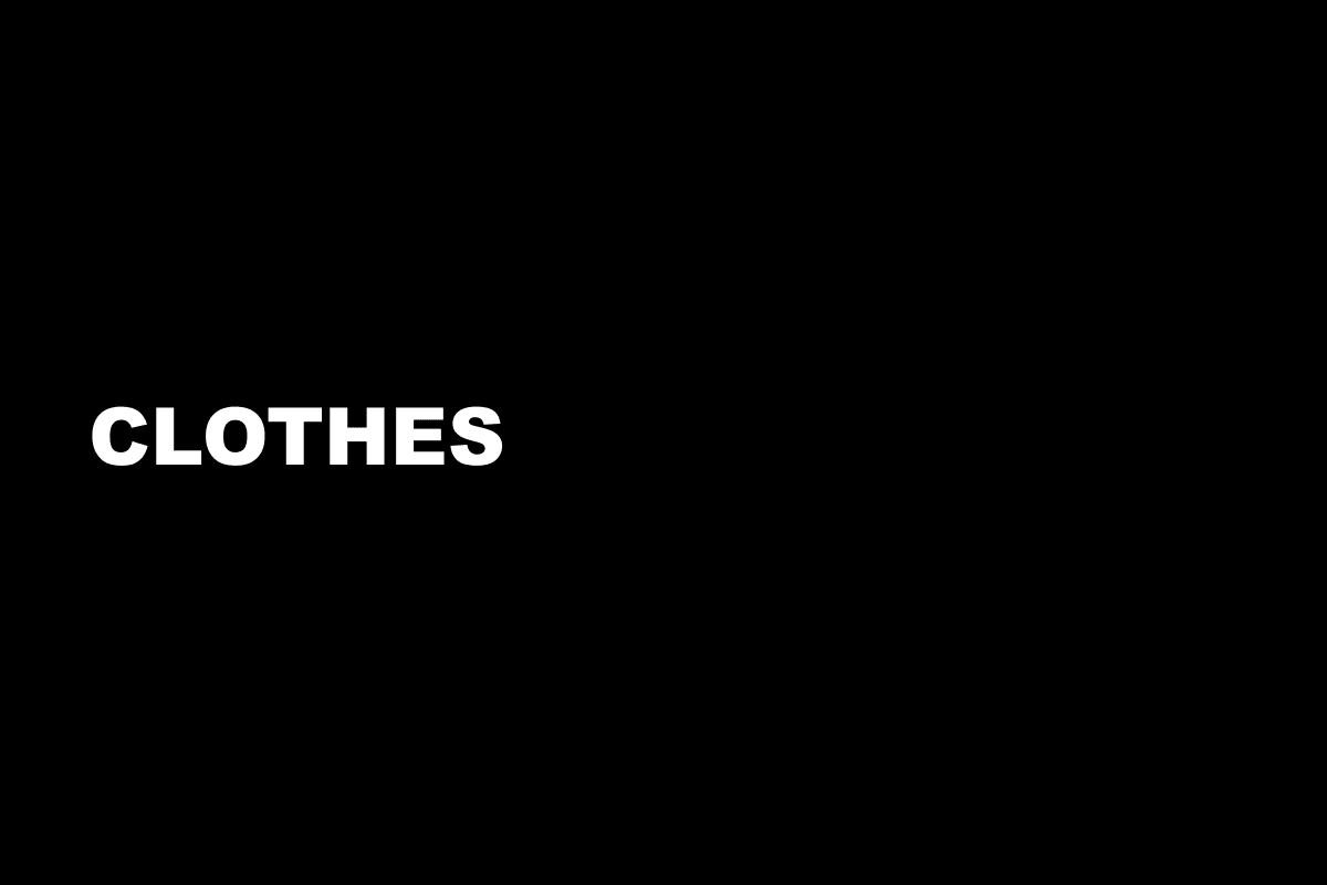 Clothes and gear collection